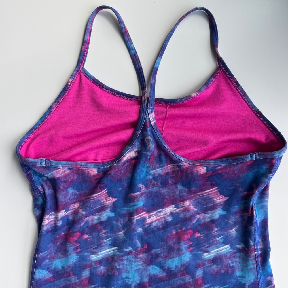 Lululemon Ivivva Racerback Tank Top Moody Mirage Girls 14 Activewear - Picture 4 of 9